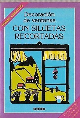 DECORACION DE VENTANAS CON SILUETAS RECORTADAS