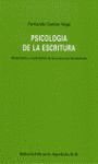 PSICOLOGIA DE LA ESCRITURA. DIAGNOSTICO Y TRATAMIE