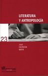 LITERATURA Y ANTROPOLOGIA