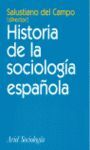 HISTORIA DE LA SOCIOLOGIA ESPAÑOLA