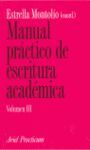 MANUAL PRACTICO DE ESCRITURA ACADEMICA (VOLUMEN III)