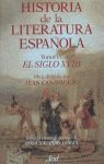 HISTORIA DE LA LITERATURA ESPAÑOLA (T.IV)