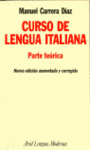 CURSO DE LENGUA ITALIANA (PARTE TEORICA)
