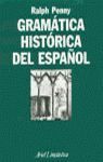 GRAMATICA HISTORICA DEL ESPAÑOL