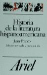 HISTORIA DE LA LITERATURA HISPANOAMERICANA