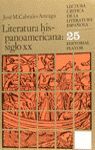 LITERATURA HISPANOAM. S.XX