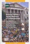 HISTORIA POLITICA Y SOCIAL MODERNA Y CONTEMPORANEA