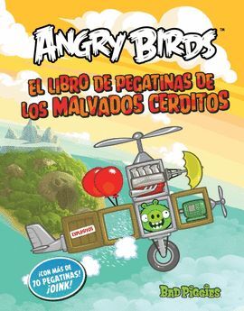 ANGRY BIRDS. LIBRO COLOREA + PEG DE LOS MALVADOS CERDITOS