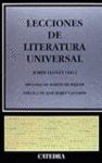 LECCIONES DE LITERATURA UNIVERSAL