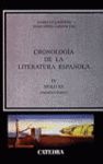 CRONOLOGIA DE LA LITERATURA ESPAÑOLA, IV. SIGLO XX (PRIMERA PARTE