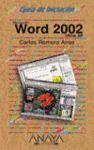 MOCROSOFT WORD 2002 OFFICE XP
