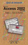 MICROSOFT ACCESS 2002 OFFICE XP