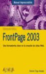 FRONTPAGE 2003 (MANUAL IMPRESCINDIBLE)