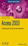 ACCESS 2003 (MANUAL IMPRESCINDIBLE)