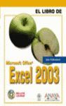 EXCEL 2003 (EL LIBRO DE)