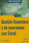 GESTION FINANCIERA Y DE INVERSIONES CON EXCEL