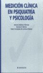 MEDICION CLINICA EN PSIQUIATRIA Y PSICOLOGIA