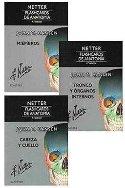 PACK NETTER FLASHCARDS DE ANATOMIA