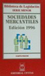 SOCIEDADES MERCANTILES 4/E ED.1996