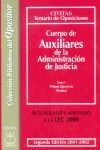 TEMARIO CUERPO AUXILIARES ADMON.JUSTICIA 1 (2/E)
