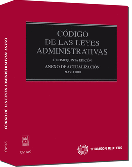 CODIGO LEYES ADMINISTRATIVAS 15ª ED ANEXO ACTUALIZACION 2010