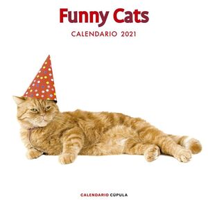 2021 CALENDARIO  FUNNY CATS