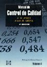 MANUAL DE CONTROL DE CALIDAD 2TOMOS