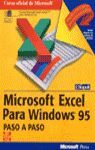 MICROSOFT EXCEL WINDOWS 95 PASO A PASO