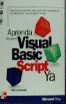 APRENDA MICROSOFT VISUAL BASIC SCRIPT YA