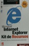MICROSOFT INTERNET EXPLORER KIT DE RECURSOS