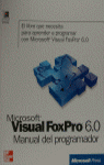 MICROSOFT VISUAL FOXPRO 6.0 MANUAL PROGRAMADOR