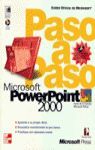 MICROSOFT POWERPOINT 2000 PASO A PASO