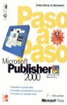MICROSOFT PUBLISHER 2000 PASO A PASO