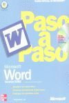 MICROSOFT WORD VERSION 2002 PASO A PASO