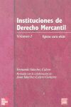 INSTITUCIONES DERECHO MERCANTIL 1 (24/E)