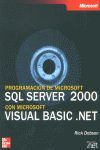 PROGRAMACION DE MICROSOFT SQL SERVER 2000 CON MICORSOFT VISUAL BA