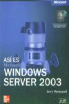 ASI ES WINDOWS SERVER 2003