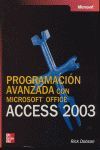 PROGRAMACION AVANZADA CON MICROSOFT OFFICE ACCESS 2003