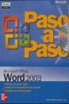 MICROSOFT OFFICE 2003 PASO A PASO