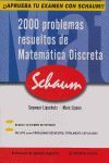 2000 PROBLEMAS RESUELTOS DE MATEMATICA DISCRETA (SCHAUM)