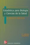 ESTADISTICA PARA BIOLOGIA Y CIENCIAS DE LA SALUD