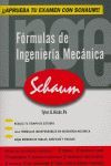 FORMULAS DE INGENIERIA MECANICA (SCHAUM)