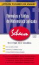 FORMULAS Y TABLAS DE MATEMATICA APLICADA SCHAUM