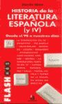 HISTORIA DE LA LITERATURA ESPAÑOLA Y IV