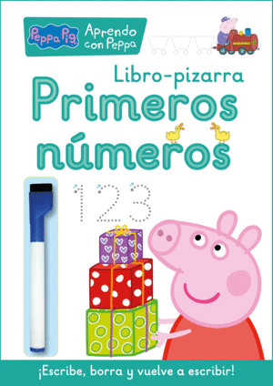 PRIMEROS NÚMEROS (LIPRO-PIZARRA) (PEPPA PIG. CUADERNO DE ACTIVIDADES)