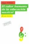 EL VALOR HUMANO DE LA EDUCACION MUSICAL