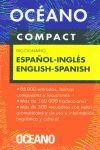 COMPACT DICCIONARIO ESPAÑOL-INGLES / ENGLISH-SPANISH