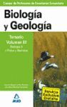 BIOLOGIA Y GEOLOGIA TEMARIO III