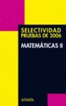 MATEMATICAS II (SELECTIVIDAD 2006)