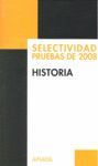 HISTORIA SELECTIVIDAD 2008